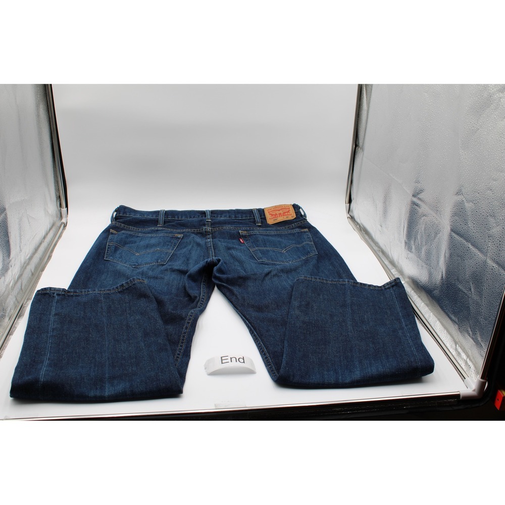 Levis 559 Relaxed Straight Jeans Blue Denim Dark Wash W38 L32